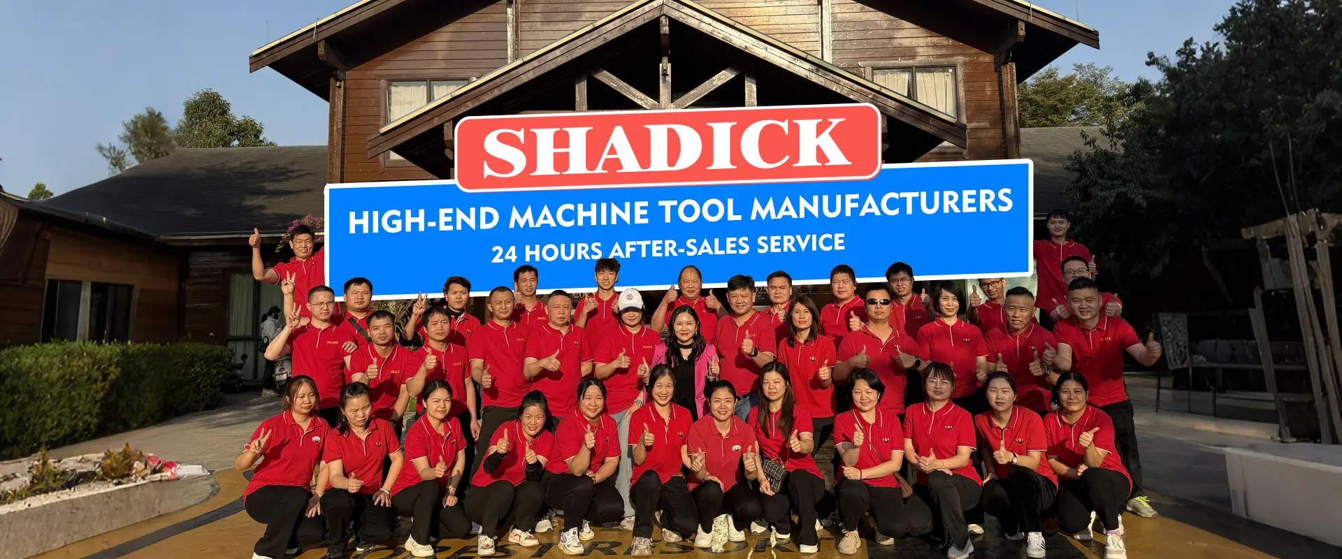 Fabricante de torno de shadick cnc